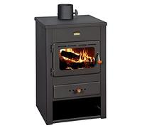 Prity K12 Poêle à bois et céramique 10 kW