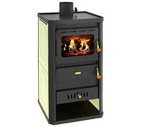 Prity Poêle à bois S2 W10 5 + 10 kW