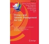 Privacy And Identity Management For Life