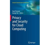 Privacy And Security For Cloud Computing