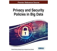 Privacy And Security Policies In Big Data