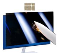 Privacy Screen Filter, Computer Monitor Protector, Protects Sensitive Data Effectively, Anti-Scratch Desktop Privacy Shield, Electronics Accessory for Daily Office or Home Use, 12.2x6.85 Inches