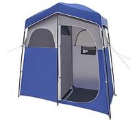Privacy Shelter Tent with 2 Room Camping Shower Privacy Tent Portable Dressing Room with Carrying Bag for Camping Travel Beach Changing Clothes Outdoor Vision