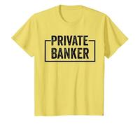 Private Banker T-Shirt, Enfant, Citron, 3 Ans