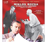 Miklos Rozsa – The Private Files of J. Edgar Hoover (Inclut Lydia et Crisis) – CD – Citadel
