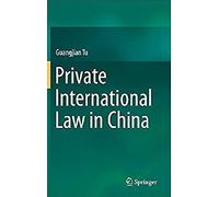 Private International Law In China