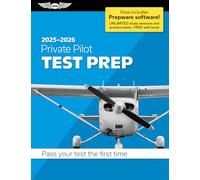 Private Pilot Test Prep 2025-2026: Paperback Plus Software-pass Your FAA Exam