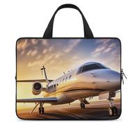 Private Plane - Housse pour ordinateur portable de 13 pouces - Housse de protection ultra fine et étanche avec dragonne