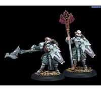 Privateer Press - Warmachine - Retribution Halberdier Officer Standard Model Kit