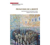 Privations de liberté - Anne Simon - Mare & Martin - broché - Etude