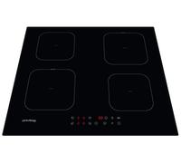 Privileg PS F 71Q60 NE Plaque de cuisson à induction, 60 cm, fonction booster, commande tactile, sécurité enfant, sans cadre, 4 zones de cuisson à induction, avec niveau turbo, minuterie, arrêt
