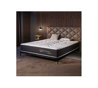 Privilège à ressorts ensachés 180x200 cm - Epais 24 cm - Visco Thermorégulateur - Tissu Premium - Confort - Haute Qualité - Respirabilité optimale