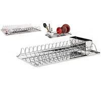 Privilege Égouttoir à Vaisselle en métal Inoxydable 46 x 24 x 12,5 cm