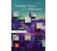 Privilege Power and Difference by Allan Johnson Paperback Book Allan Johnson (Auteur)