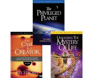Privileged Planet / Unlocking the Mystery of Life / Case for a Creator 3-DVD Set