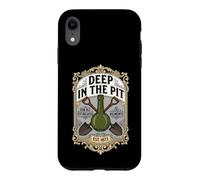 Privy Digging Antique Bottle Collector Deep in The Pit Coque pour iPhone XR