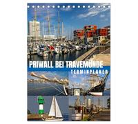 Priwall bei Travemünde - Terminplaner (Tischkalender 2026 DIN A5 hoch), CALVENDO Monatskalender: Naturerlebnis und Lifestyle an der Ostseeküste erleben
