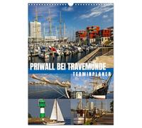 Priwall bei Travemünde - Terminplaner (Wandkalender 2026 DIN A3 hoch), CALVENDO Monatskalender: Naturerlebnis und Lifestyle an der Ostseeküste erleben