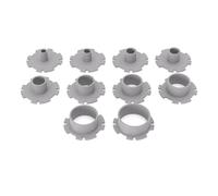 PRIWAS jeu de bagues de copiage compatible avec défonceuses et affleureuses Bosch | bagues de copiage compatibles avec fraises Bosch - type A