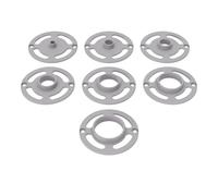 PRIWAS jeu de bagues de copiage compatible avec défonceuses et affleureuses Festool | bagues de copiage compatibles avec fraises Festool - type A