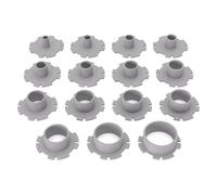 PRIWAS jeu de bagues de copiage compatible avec fraises Bosch | bagues de copiage compatibles avec défonceuses et affleureuses Bosch - type A