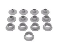 PRIWAS Jeu de douilles de copiage compatibles avec les défonceuses Makita et les fraises à bordure | Anneaux de copiage compatibles avec les fraiseuses Makita - Type C