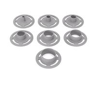 PRIWAS Jeu de douilles de copiage compatibles avec Makita RP/RT/3612/3620 | Anneaux de copiage compatibles avec les défonceuses Makita (Set 1 : Ø10/15/20/25/30/35/40 mm)