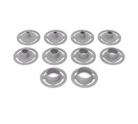 PRIWAS Jeu de douilles de copiage compatibles avec Makita RP/RT/3612/3620 | Anneaux de copiage compatibles avec les défonceuses Makita (Set 2 : Ø10/12/16/17/20/24/27/30/35/40 mm)