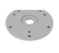 PRIWAS plaque adaptatrice compatible avec Bosch POF 1200 AE/1400 ACE | semelle de glissement pour bagues de copiage compatible avec les défonceuses Bosch