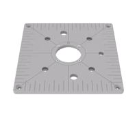 PRIWAS plaque d’insertion compatible avec CMT Orange Tools CMT7E | plaque d’insertion pour table de défonceuse compatible avec les défonceuses CMT Orange Tools