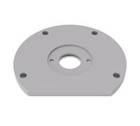 PRIWAS Plaque de base/adaptateur pour douilles de copiage compatible avec Metabo OFV 18 LTX BL 12 | Plaque coulissante compatible avec les défonceuses Metabo