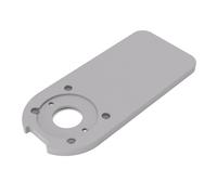 PRIWAS plaque de base/plaque adaptatrice version XL pour bagues de copiage compatible avec Makita RT0702C | semelle de glissement agrandie compatible avec affleureuses Makita