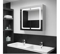 Prix bas - Armoire Suspendue-Armoire de salle de bain à miroir LED-80x12,2x68 cm （600273015371)
