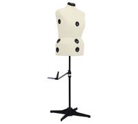 Prix bas - Mannequin de robe réglable pour - Mannequin féminin - Crème L Taille 44-50 （555549893847)