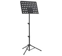 Prix bas - Support de livre de musique Noir Acier （534386206861)