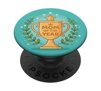 Prix d'appréciation de la fête du Trophée de la Mère PopSockets PopGrip Adhésif