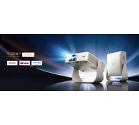 【Prix de lancement limité dans le temps 129 € | Nouveauté | Vente exclusive】 YABER L1 Pro Natif 1080P, 180 lumens ANSI, Projecteur portable à rotation de 330° avec support flexible