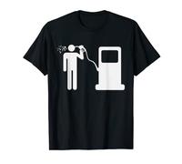 Prix de l'essence Motif Drôle Essence Remplir Station Essence Pompe à essence T-Shirt