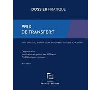 Prix de transfert - Rédaction Francis Lefebvre - Lefebvre Francis - broché - Etude