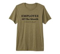 Prix du travailleur Autonome - Employé du Mois T-Shirt Haut de Gamme