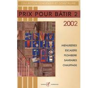 Prix pour bâtir 2002, tome 2