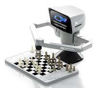 Prix spécial Early Bird | Mini robot d'échecs IA SenseRobot - Échiquier électronique avec bras robotique, jeu d'échecs intelligent pour adultes et enfants, connexion APP, jeu d'échecs de voyage portab