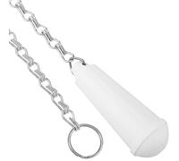 PrixPrime - Poignée Blanche avec chaîne pour réservoir de Toilette