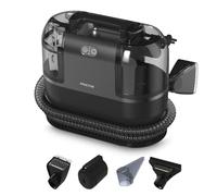 PRIXTON Aspirateur pour Tapis et Canapés 1700W avec Vapeur et Eau Chaude 60 °C, 15 kPa, Double Réservoir et 4 Accessoires