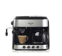 PRIXTON Bari Semi-automatique Machine à café 2-en-1