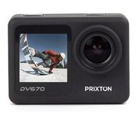 Prixton Caméra sportive multisport DV670 4K Double écran Wi‑Fi Stabilisateur optique Étanche