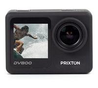 Prixton Caméra sportive MultiSport DV800 – 5K, double écran, stabilisateur optique, étanche, noir