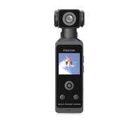 Prixton Caméra Sportive Snap Pocket DC600, WiFi, App Mobile, Écran Tactile 1,3" Pivotant 270°, Résolution 5K 50MP, Boîtier Étanche 30 mètres, Autonomie 90 Minutes, Carte SD jusqu'à 256Go