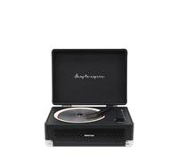 PRIXTON Lecteur CD Portable Bluetooth, Radio FM et AUX, Haut-parleur 6 W, Compatible CD/MP3/WMA, Design Mallette, Couleur Noir