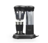PRIXTON Machine à café avec Broyeur Capri, Cafetière à Grain et à Café Moulu avec Système Goutte à Goutte, Tasse en Acier Inoxydable, Puissance 600 Watt